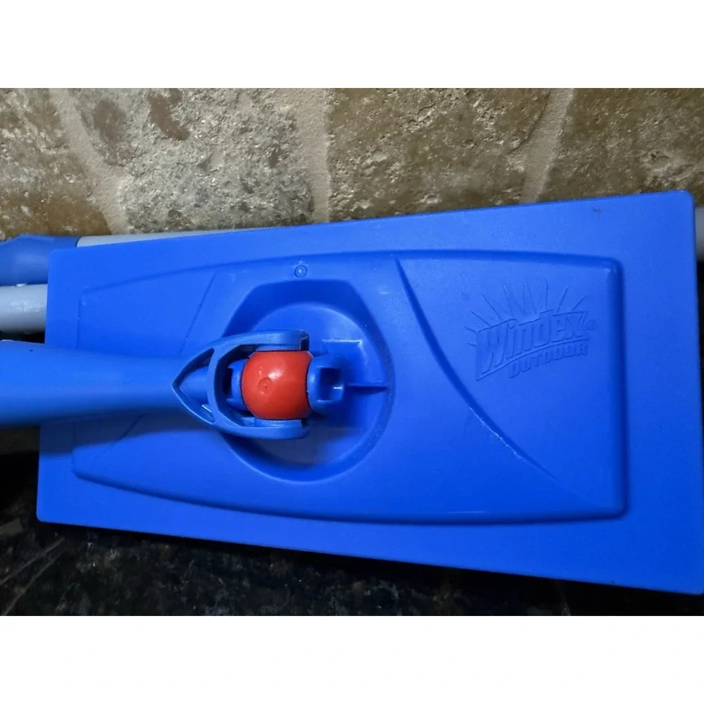 Windex Outdoor All In One Glass Window Cleaner Tool NO Pads (Preowned)